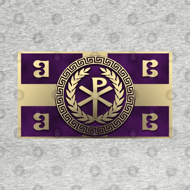 Byzantine Empire Flag of Constantinople by AgemaApparel